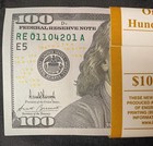 Unc Bep Pack- 2025-  100 Bills-donald Trump Sig- Buy It Now- Per Note        