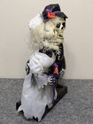 Kids Of America Dead Singing 18  Skeleton Bride   Groom Light Up Eyes - Video 