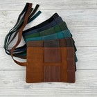 Leather Darts Case Holder Roll Up Dart Steel Tip Holder
