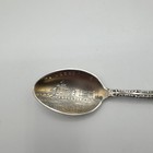 Vintage Sterling Silver And Enamel Souvenir Spoon  Princess Anne Virginia Beach