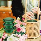  6pcs Flower Arrangement Foam Flower Mud Round Florist Foam For Wedding Garden