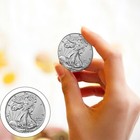 2021 1 Oz Silver American Eagle  1 Coin Bu