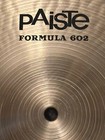 Paiste 18  Formula 602 Thin Crash Cymbal Used