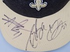 New Orleans Saints Alvin Kamara  Drew Brees  Marshon Lattimore Signed Cap Hat