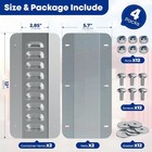 4 Pcs Container Air Vent Kit galvanized Steel Shipping Container Accessories