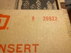 Vintage Craftsman Molding Head Insert For Table Saw Model  29922