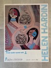 Vintage Helen Hardin Tsa-sah-wee-eh Framed Exhibition Poster Signed 1982