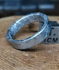 Muonionalusta Meteorite Carved Ring  Size us 11 5   Meteorite Ring