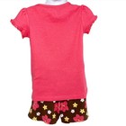 Gymboree Brown Floral Shorts   Coral Pink T-shirt Size 4