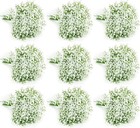 108pcs White Baby Breath Artificial Flowers Real Touch For Wedding Home Decor