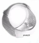 Men s Brushed Nickel Sterling Silver Coin Ring Without Coin