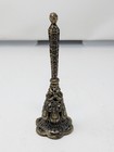 Vintage Brass Tussie Mussie Posy Holder     Ornate Filigree Victorian Revival 6 25