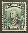 Travelstamps  1934 Sarawak Stamps Sg   152 - 3c Sir Charles V  Brooke Mint Mogh