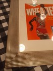 Vintage 1989 General Mills Wheaties Michael Jordan Framed Cereal Box