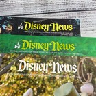 Lot Of 3 Vintage 1982 Disney News Magazine Theme Park Collectibles