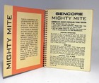 Original Spiral Bound Tube Settings Manual For Sencore Mighty Mite Tube Testers