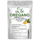 Organic Oil Of Oregano 180 Softgels 2 In 1 Black Seed Oil  Herbal Supplement Us