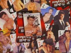 Jeff Stryker Vegas Playing Cards Signed  red And Blue Decks  Artistic N Udes   