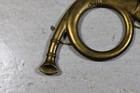 Us Civil War Or Later Enlisted Infantry Brass Horn Hat Cap Pin Badge 2 Loop A158