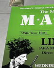 Vintage Larry Linville Poster The Magic Of Mash Frank Burns Merrimack College