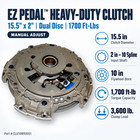 Road Choice Ez Pedal Clutch Kit 15 5  X 2   Replaces Eaton 108935-51  9 Spring 4