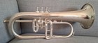 Hirsbrunner Sumiswald Swiss Silvered Bb Flugelhorn Just Serviced 
