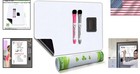17 x11  Magnetic Dry Erase Board For Fridge - Easy Clean With Markers   Eraser