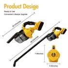 400w Handheld Electric Vacuum Cleaner Without Battery Cordless Stick Vacu