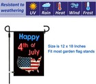 Seasonal Garden Flag Set Of 12  Double Sided 12 X 18 Inch Yard Flags