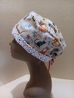 Cats Breeds Pixie Skull Women s Surgical Scrub Hat cap Handmade