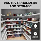 Clearspace Clear Plastic Storage Bins     Pantry Organizers   Storage Containers 