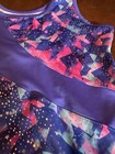 Girls Danskin Pink blue Sequin Leotard Size M  7-8 
