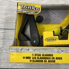 Tonka Backhoe Trencher Bulldozer Pressed Steel Construction Truck Kids Toy - New