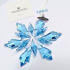 Swarovski Disney Frozen Snowflake Ornament Clear aqua Crystal Authentic 5286457