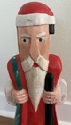 Vintage Large Primitive Santa Claus 20    Handcarved Hand Painted Indonesia