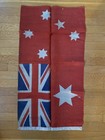 Wwi Antique Australia Red Ensign Flag Union Jack Merchant navy Military Wwii Old