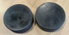 2 Birmingham Bulls Vintage Official Game Hockey Pucks Chl  Central Hockey League