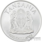 Hydra Mythical Creatures 1 Oz Silver Coin 1000 Shillings Tanzania 2022