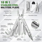 Shall 18in1 Multitool Pliers multi Tool stainless Steel Multi-tool Pocket Knife