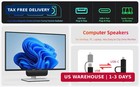 Computer Speakers For Desktop Pc  Monitor Speakers  Usb Plug-in  Wired  External