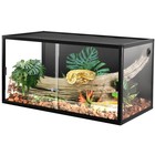 120 Gallon Reptile Tank Terrarium Reptile Enclosure 48 x24 x24  Top Mesh Cable