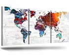Elixart Modern Wall Art Canvas Pictures For Living Room Wall Decoration Red 