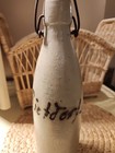 Antique German Stoneware Bottle    o rictdorf    Salt Glaze 1800s Pottery 11 75 