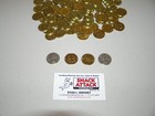  100  Amusement Arcade Vending Machine 0 984  Tokens Or Coins - New Brass Plated