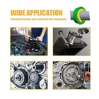 120 Pcs E-clips Circlip Retaining Rings Assortment Set  External Retaining Rings