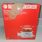 Black   Decker Hs80 Handy Steamer Food Steamer rice Cooker New In Box Vintage 