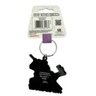 Teenage Mutant Ninja Turtles Donatello Laser Cut Rubber Keychain