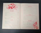 Htf Rare Vintage 90s Disney Tony s Town Square Restaurant Menu Pa