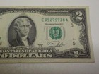 Rare 1976  2 Two Dollar Bill Bicentennial E05275718a Richmond Fancy Serial  