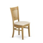 Anva3-oak-c 3 Pc Dinette Set - Kitchen Table And 2 Dining Chairs